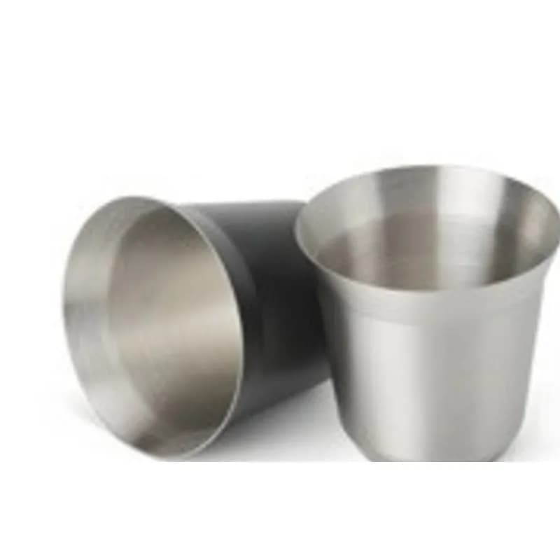 Copo Inox 100ml personalizado — Limeira Brindes