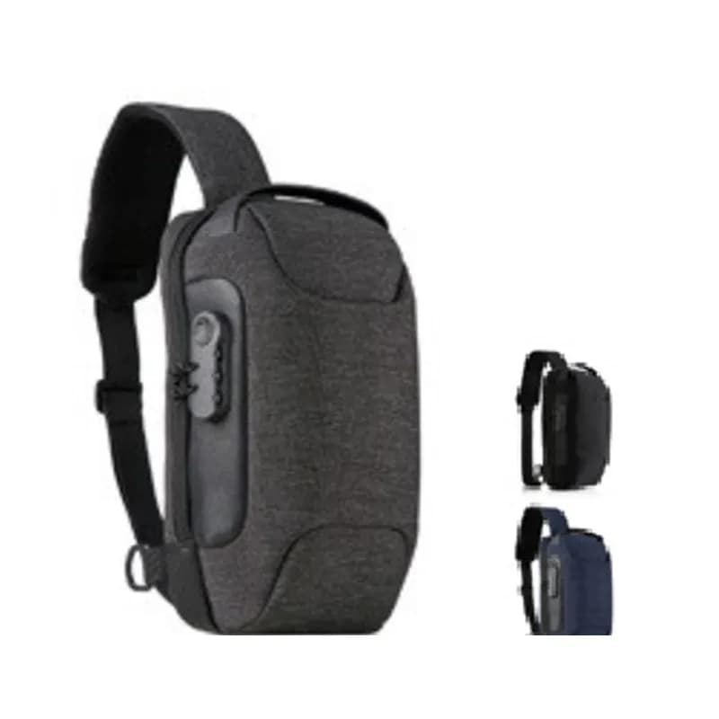 Mochila de Ombro USB Anti-Furto personalizado — Limeira Brindes