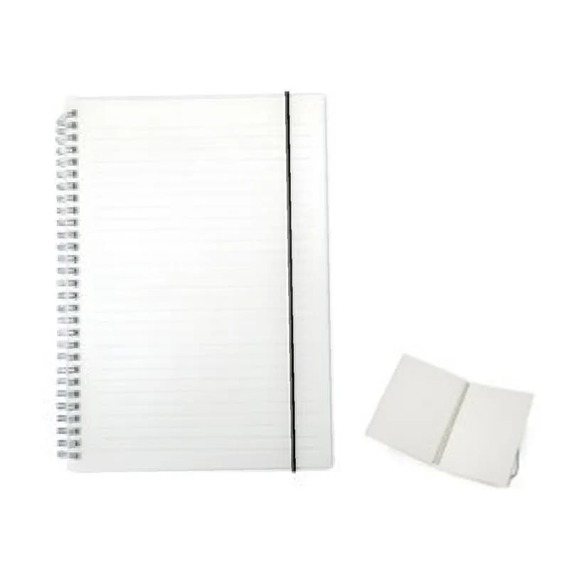 Caderno B5 Plástico personalizado — Limeira Brindes