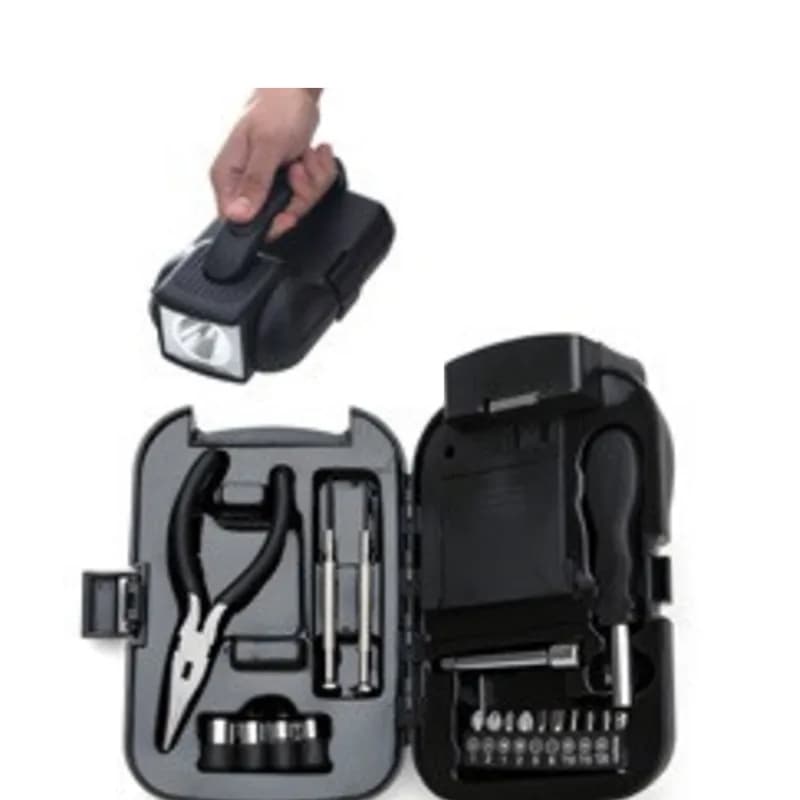 Kit Ferramenta 19 Peças com Lanterna personalizado — Limeira Brindes