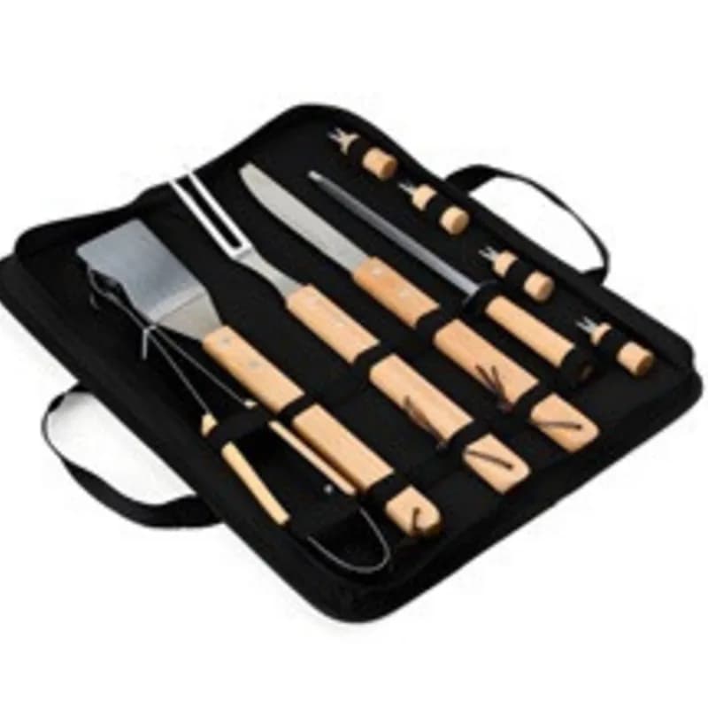 Kit Churrasco 9 Peças personalizado — Limeira Brindes