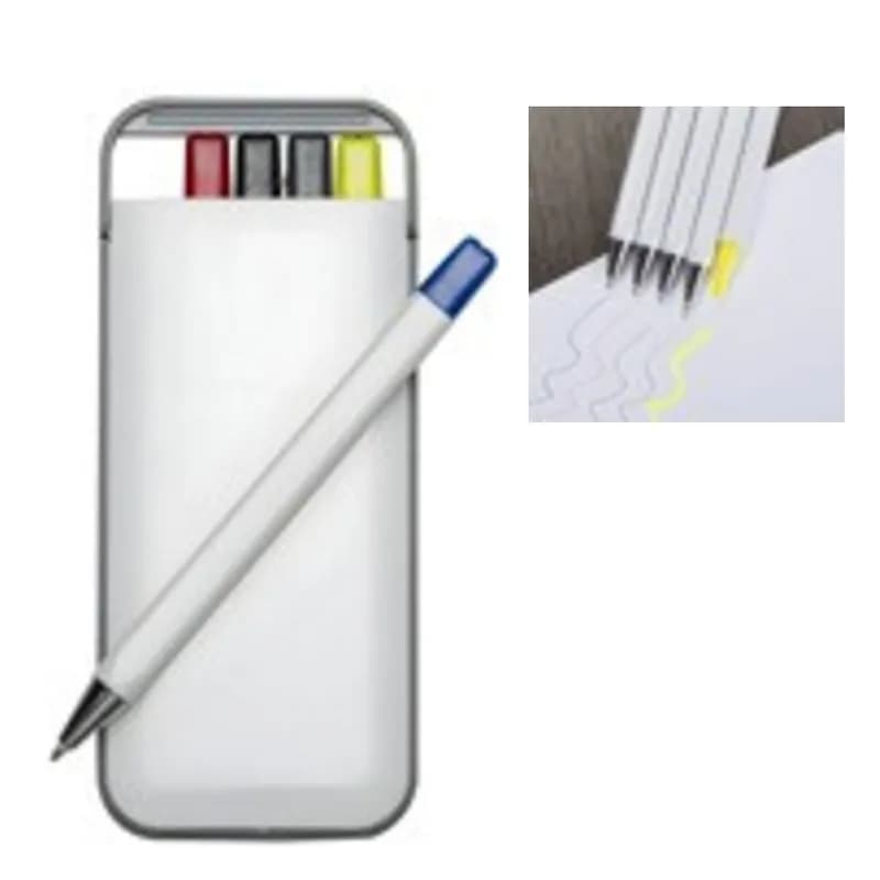 Kit 5 em 1 personalizado — Limeira Brindes