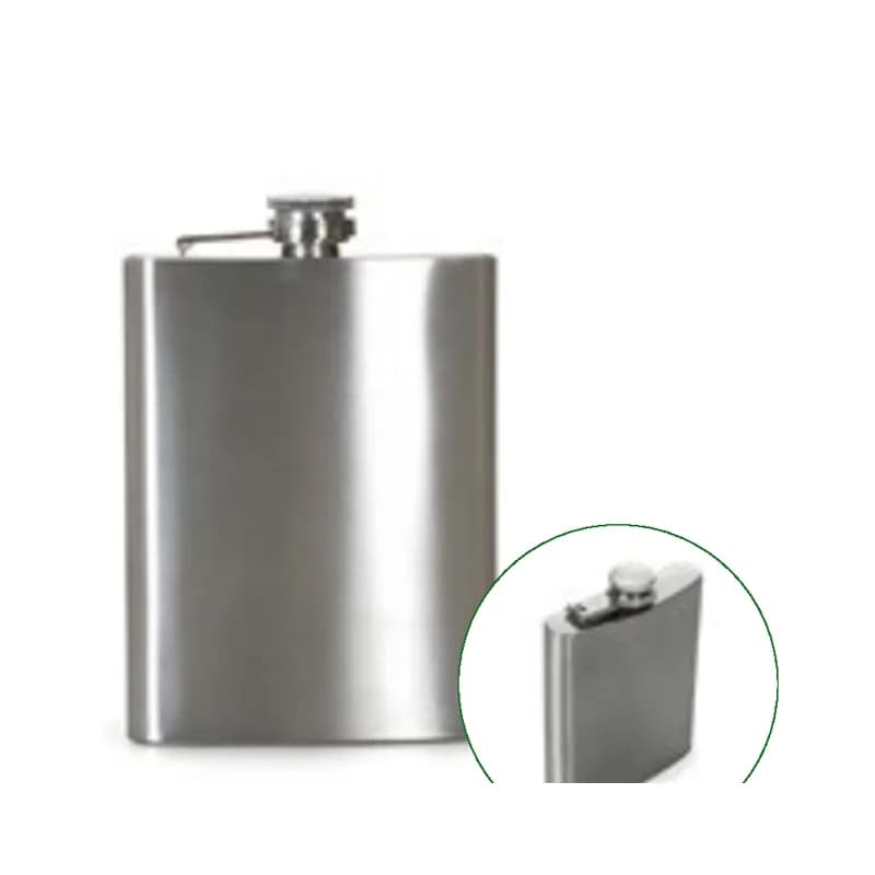 Porta Whisky 7oz personalizado — Limeira Brindes