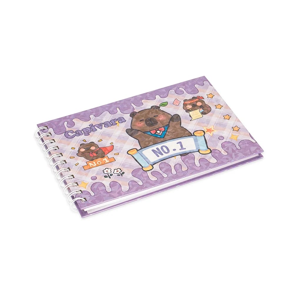 Caderno Para Colorir Capivara