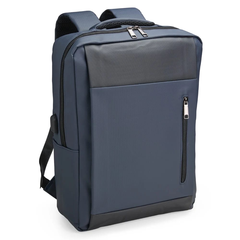 Mochila PU Impermeável Antifurto 22L