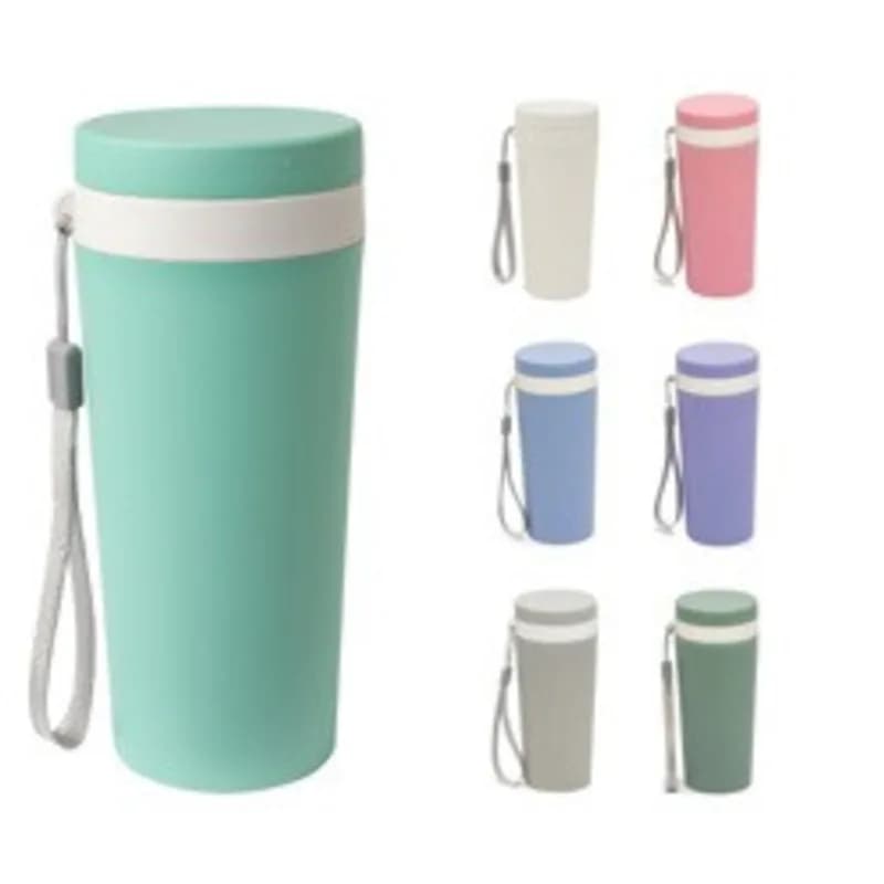 Copo Fibra de Bambu 350ml personalizado — Limeira Brindes