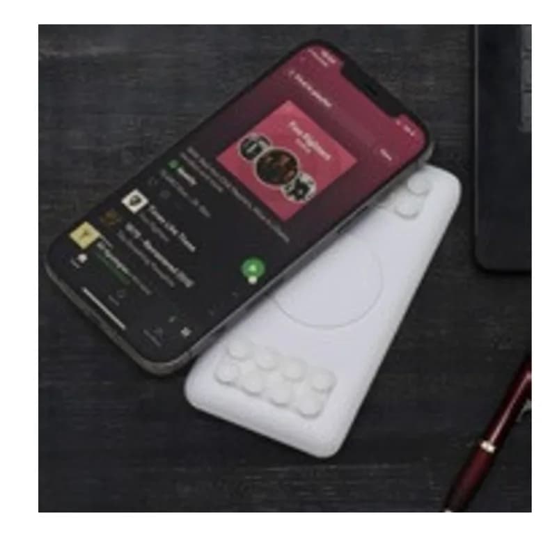 Power Bank 10.000mAh com Carregamento via Indução ou via Cabo