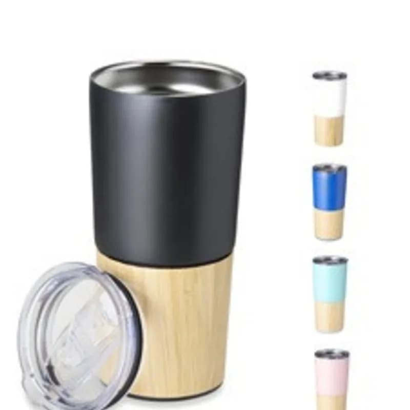 Copo Térmico Bambu 600ml personalizado — Limeira Brindes