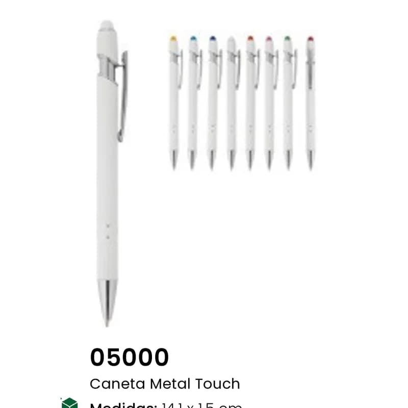 Caneta Metal Touch personalizado — Limeira Brindes