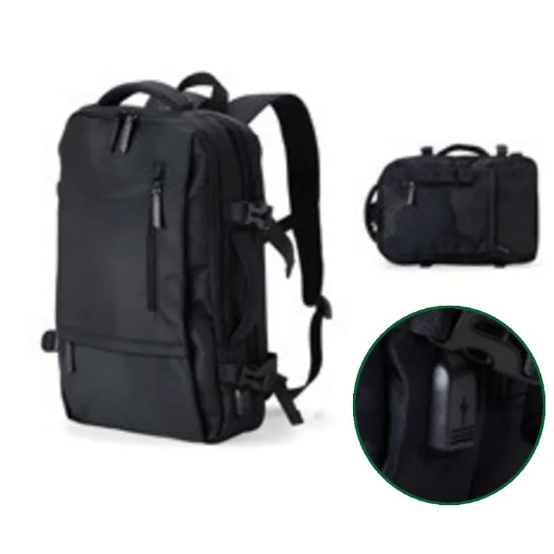 Mochila de Nylon USB 20L personalizado — Limeira Brindes