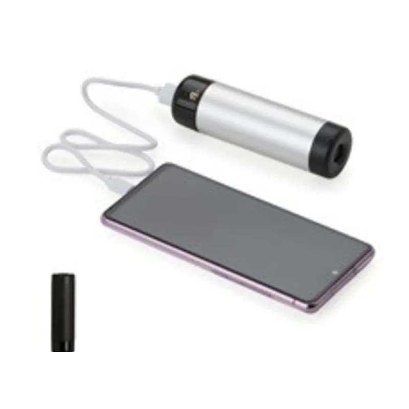 Power Bank 4.000mAh com Lanterna personalizado — Limeira Brindes
