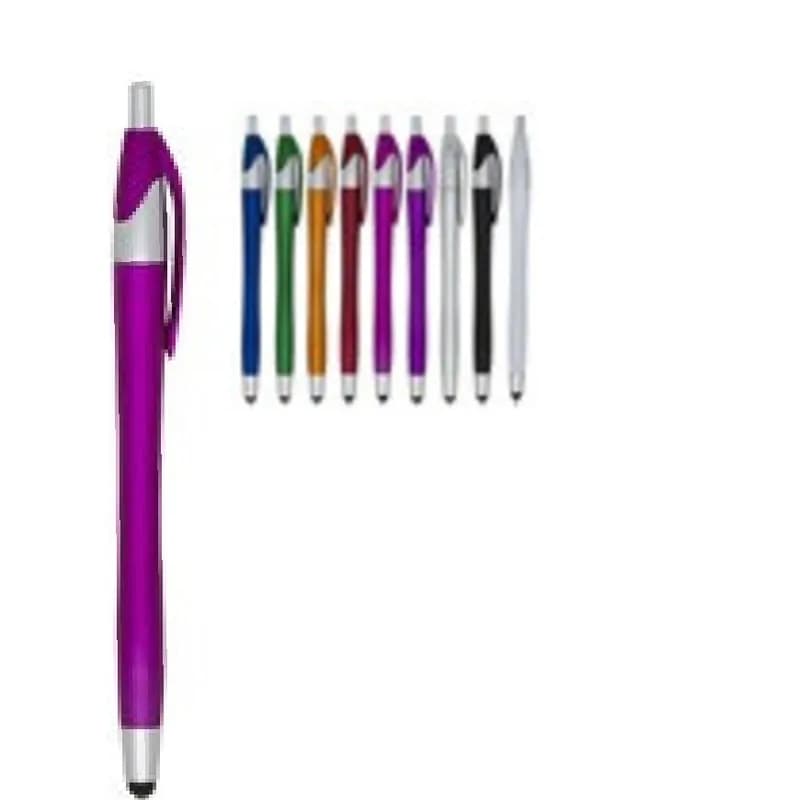 Caneta Plástica Touch personalizado — Limeira Brindes