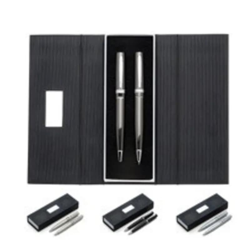Conjunto Caneta e Lapiseira Metal personalizado — Limeira Brindes