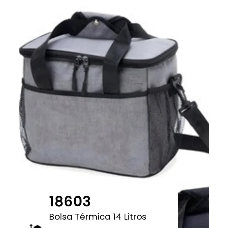 Bolsa Térmica 14 Litros personalizado — Limeira Brindes