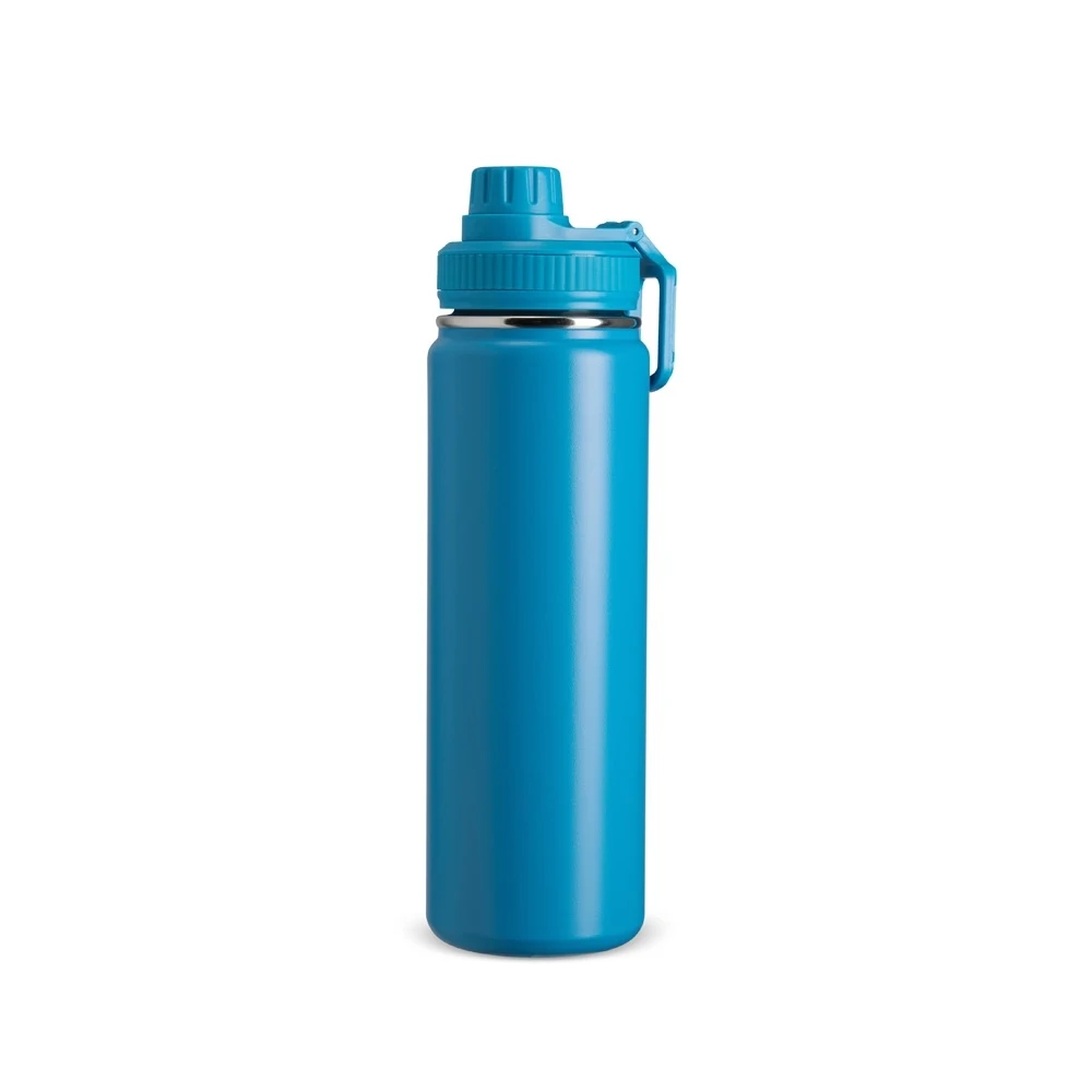 Garrafa Térmica Inox 750ml, cor AZUL