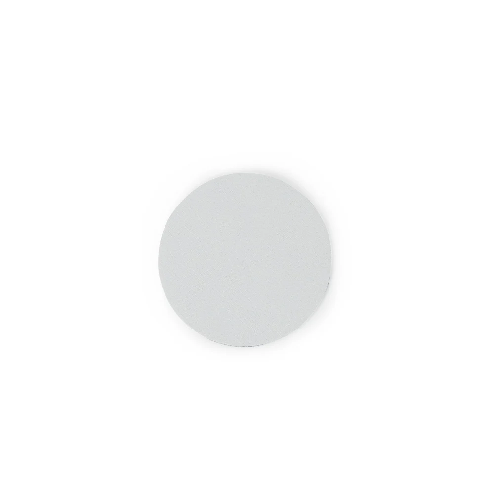 Porta-Copos de Couro Sintético Absorvente, cor BRANCO