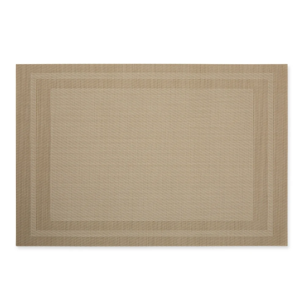 Jogo Americano Avulso PVC, cor BEGE