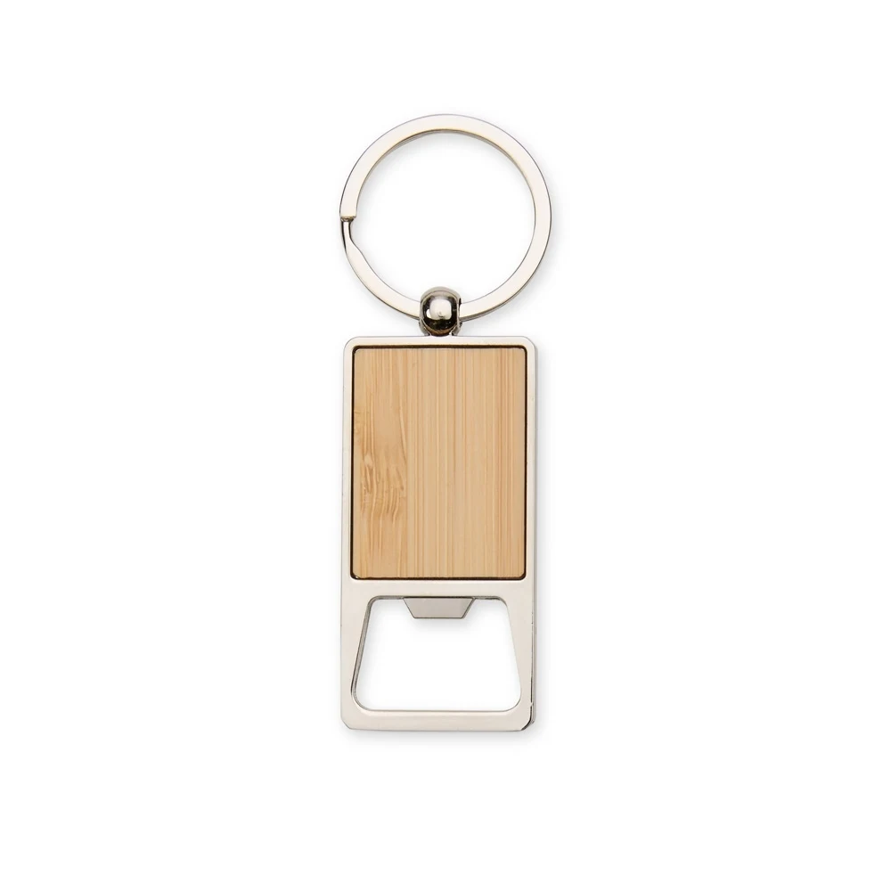 Chaveiro Metal Abridor, cor BAMBU