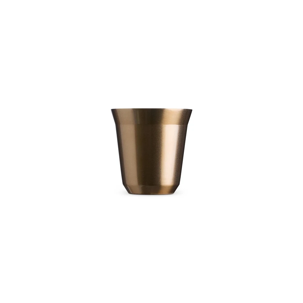 Copo Inox Parede Dupla 150ml, cor DOURADO