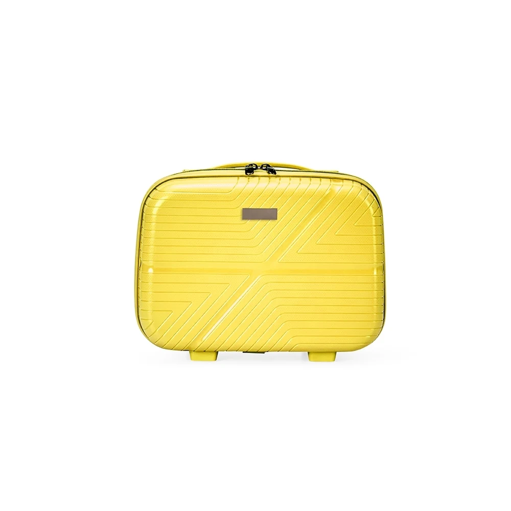 Frasqueira Plástica, cor AMARELO