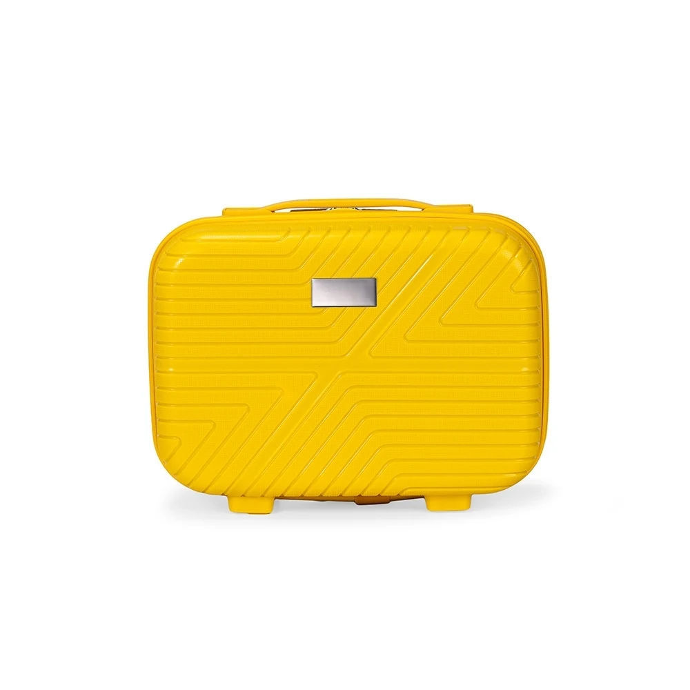 Frasqueira Plástica 10L, cor AMARELO