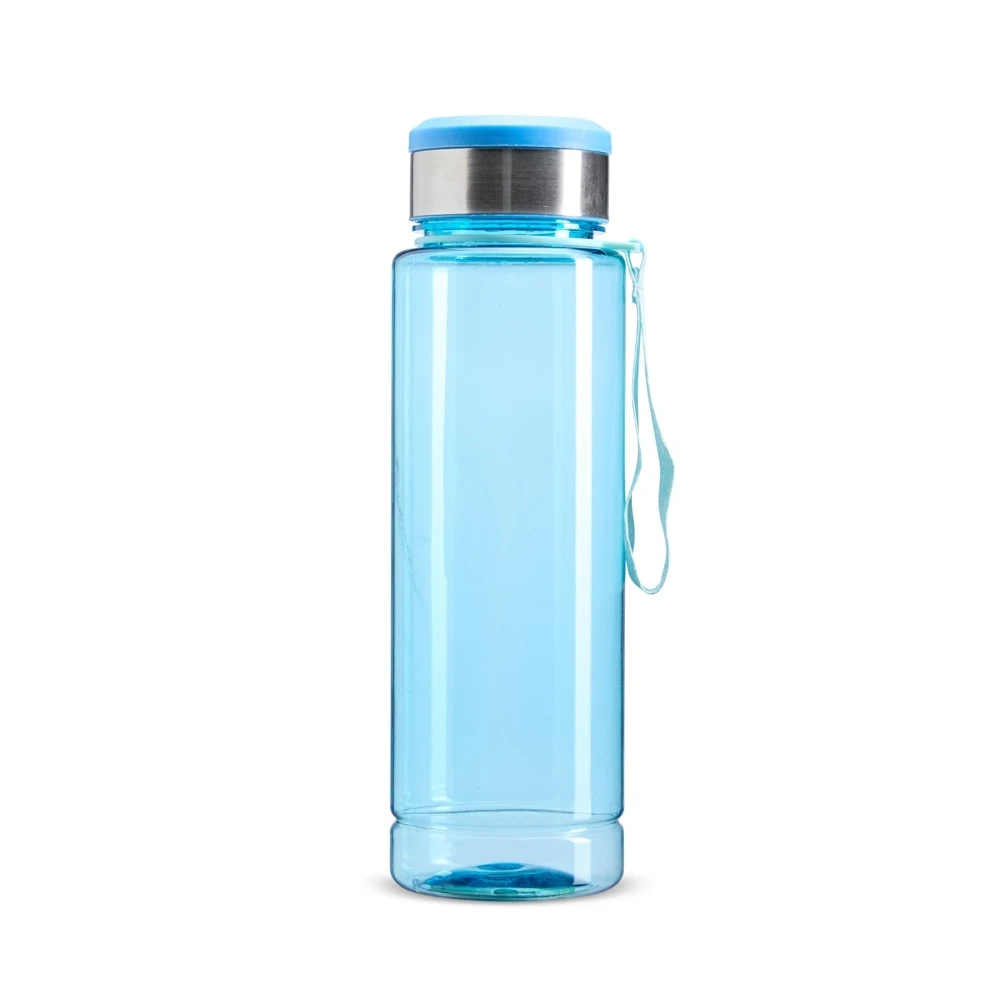 Garrafa Plástica 950ml Porta-comprimido, cor AZUL