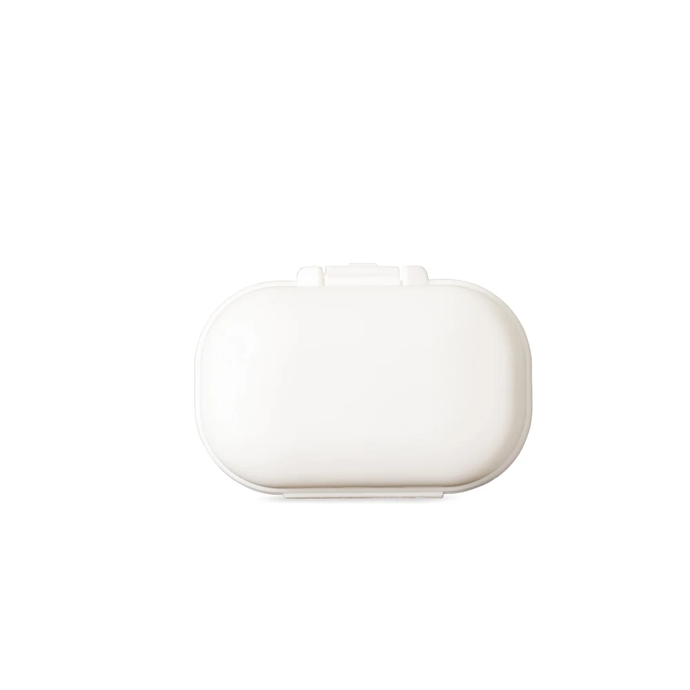 Porta-Comprimidos Plástico, cor BRANCO