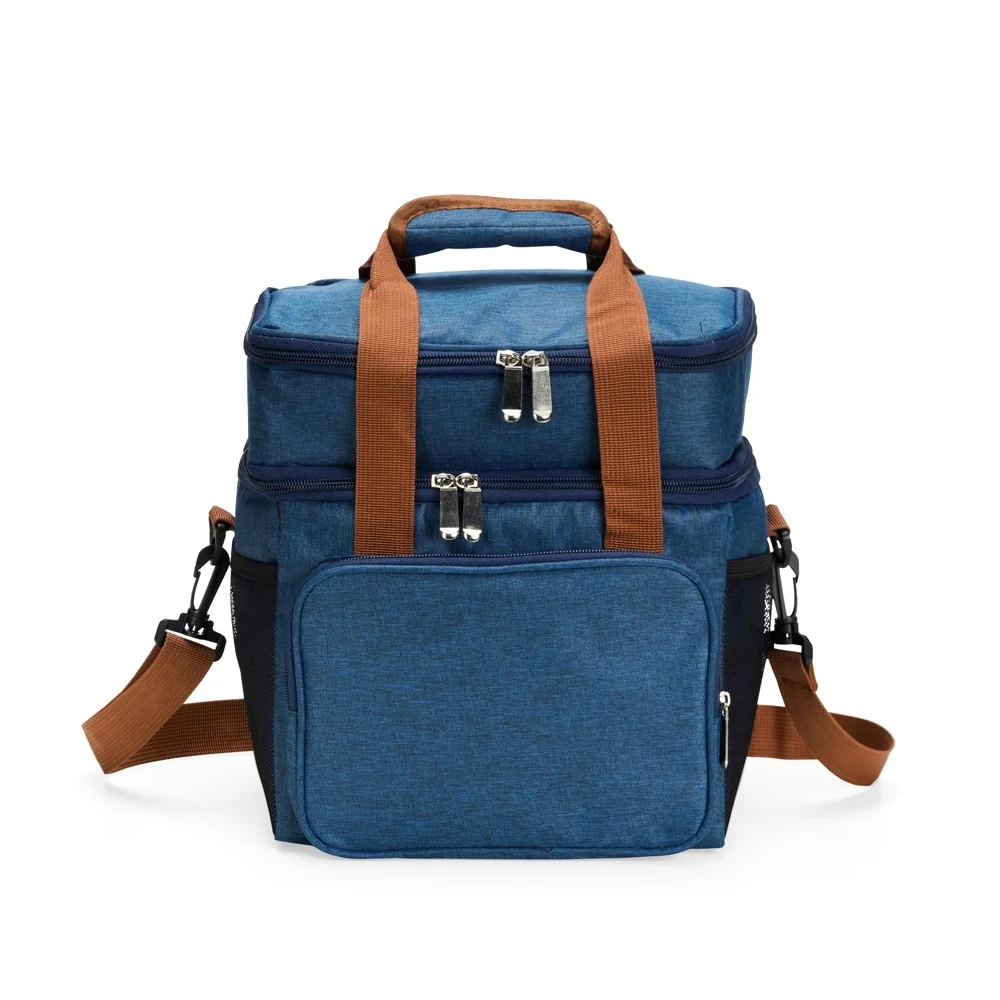 Bolsa Térmica Dupla 15L, cor AZUL