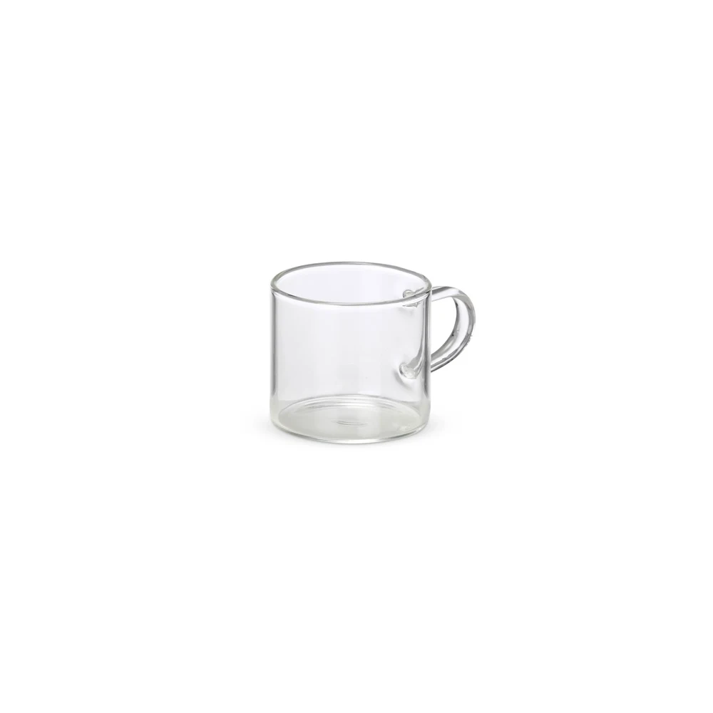 Kit Xícaras de Vidro 6 Peças, cor TRANSPARENTE