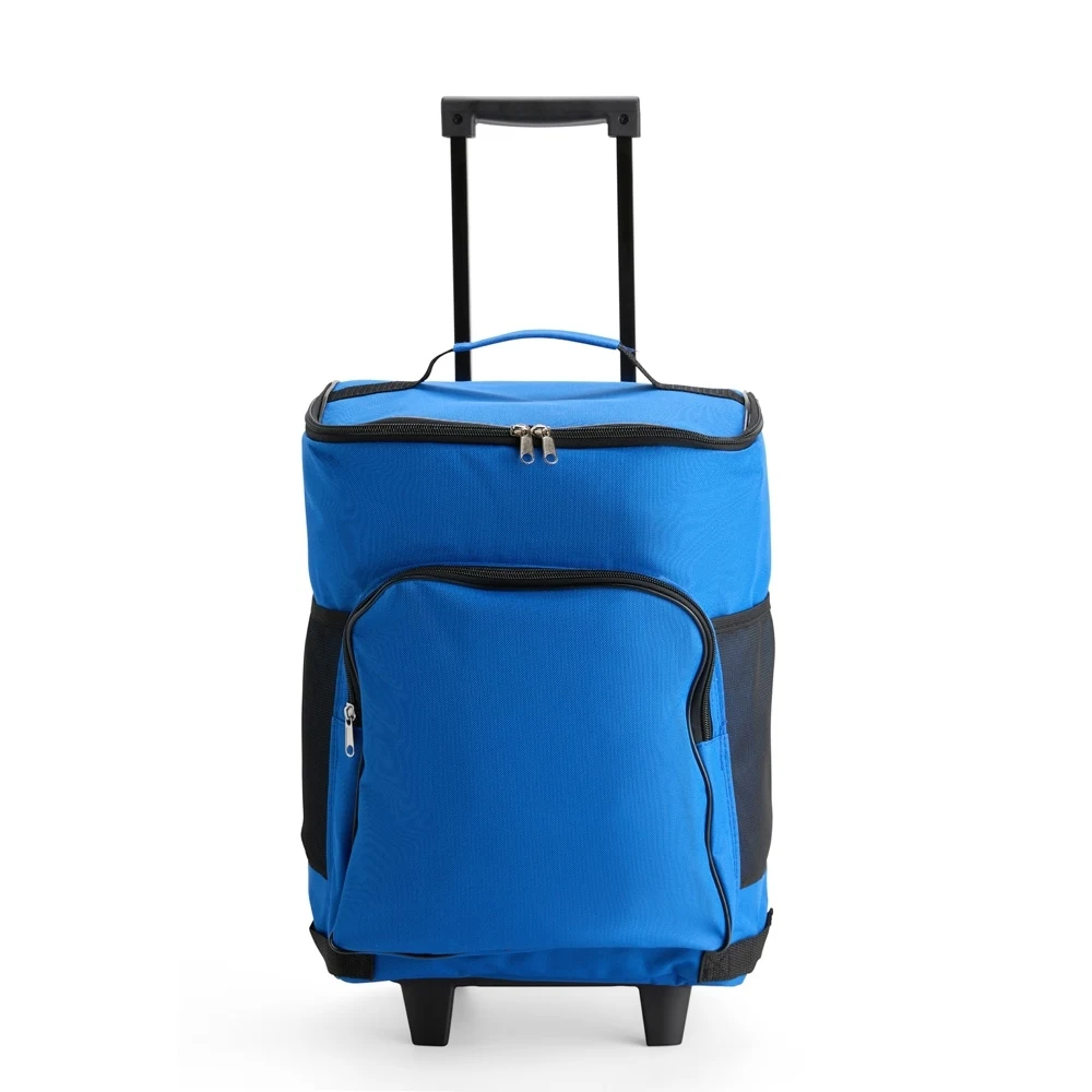 Bolsa Térmica 30L com Rodinhas, cor AZUL