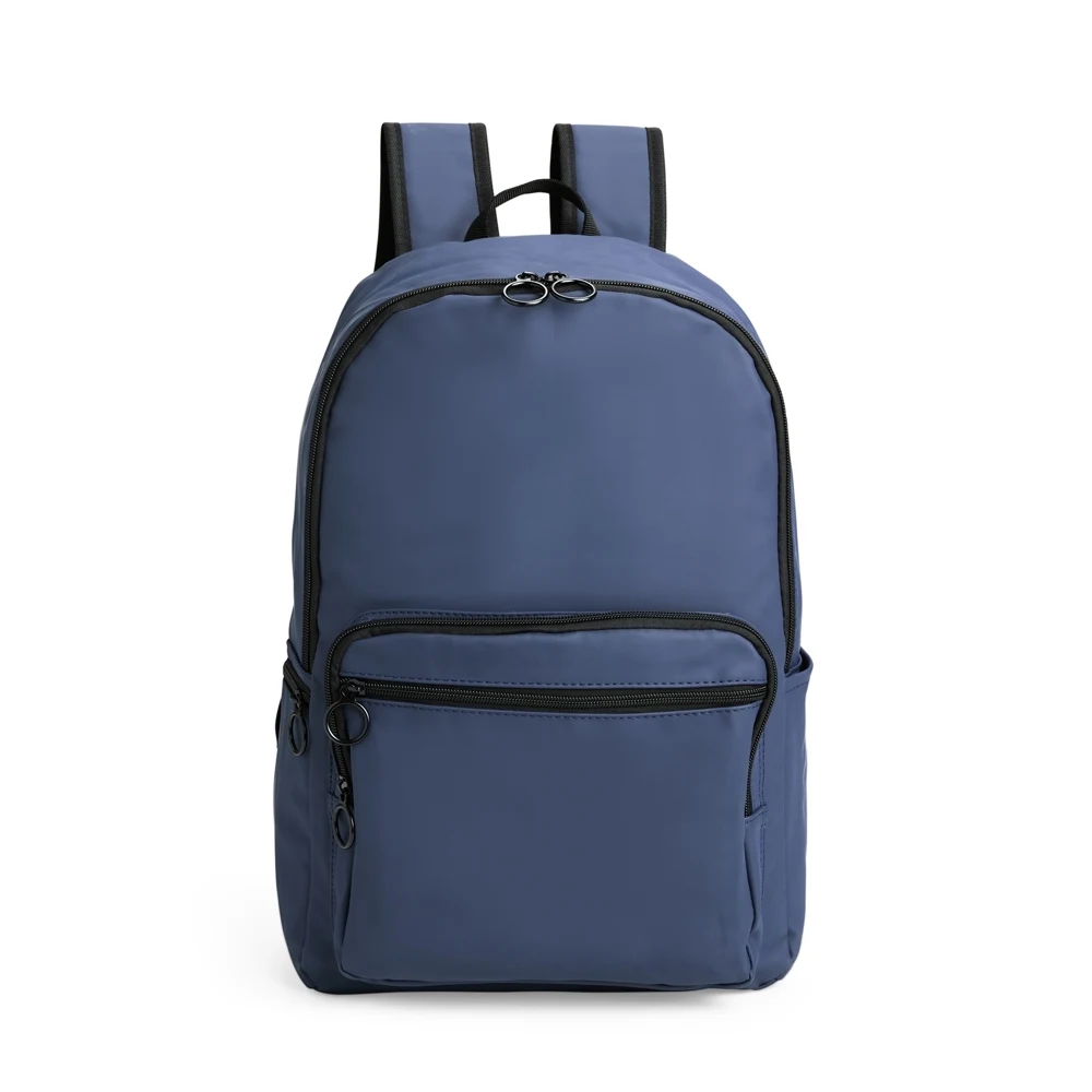 Mochila Couro Sintético 23L, cor AZUL ESCURO