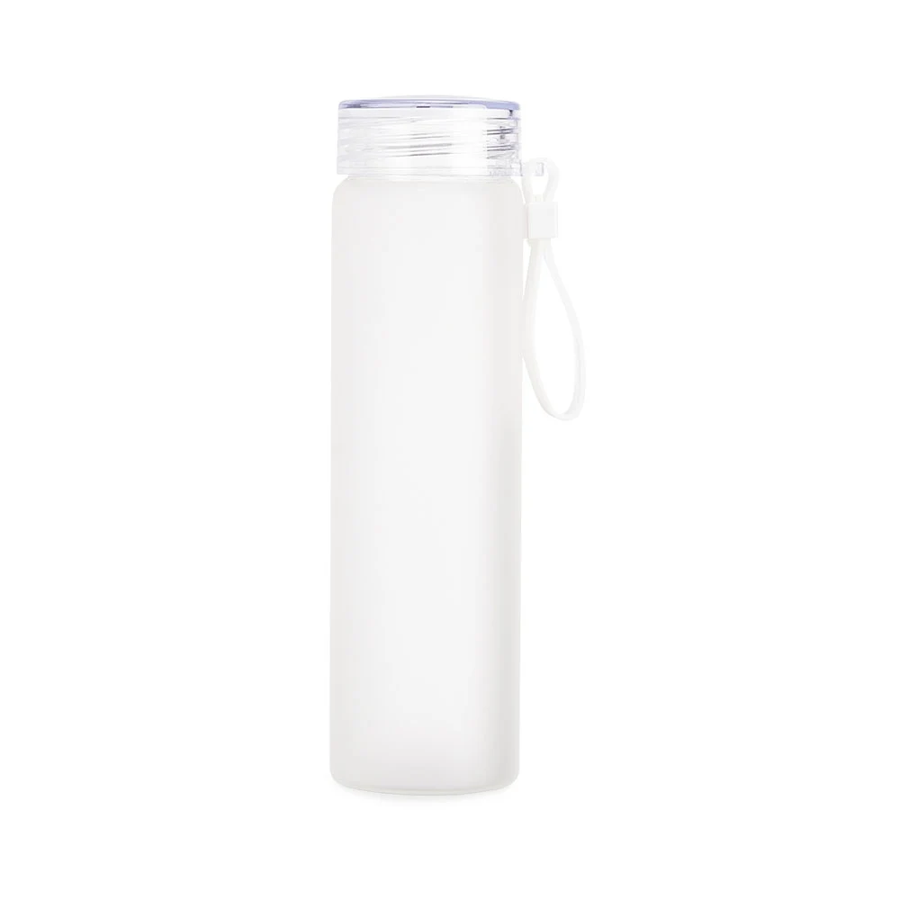 Garrafa de Vidro 470ml, cor BRANCO