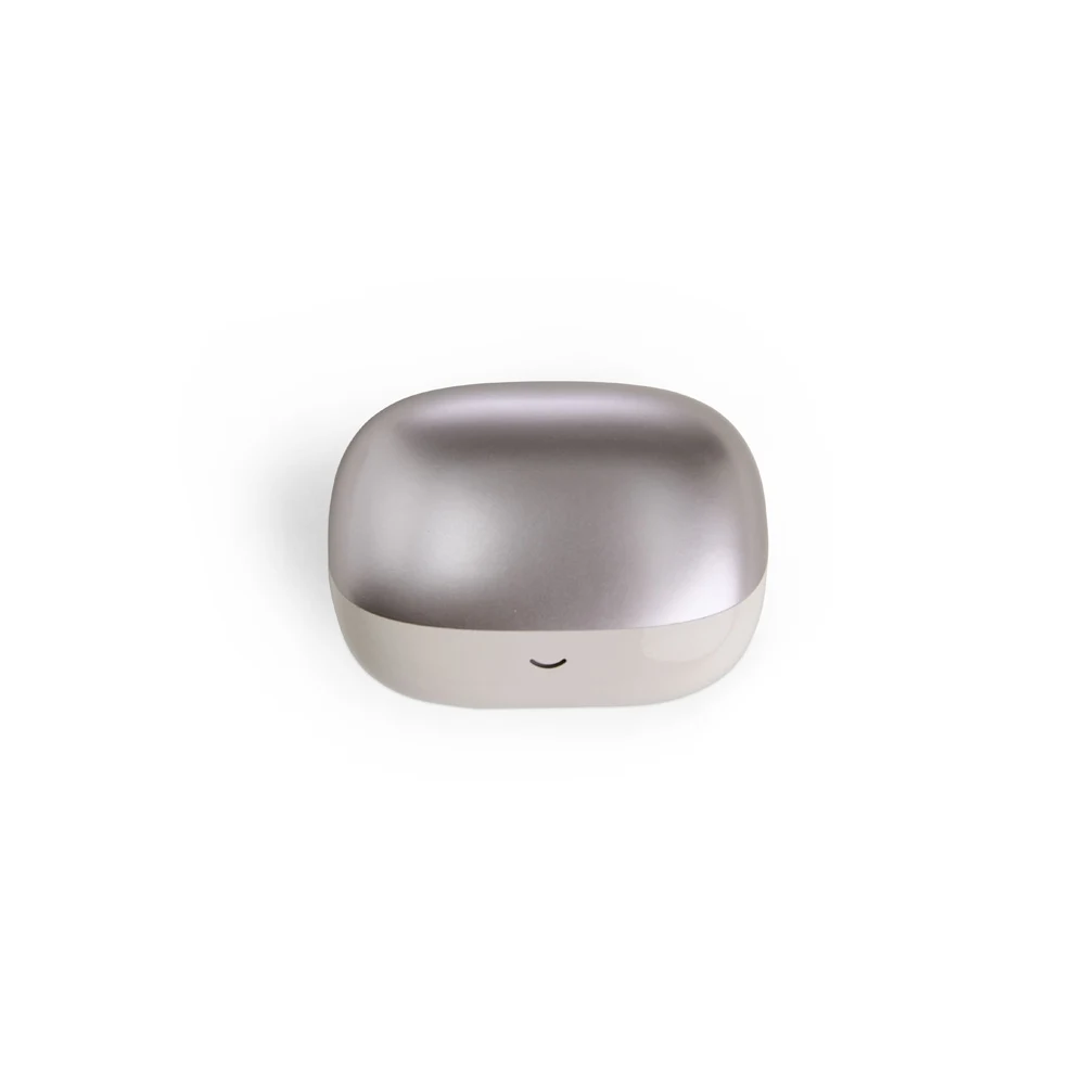 Fone de Ouvido Bluetooth com Case Carregador, cor BEGE