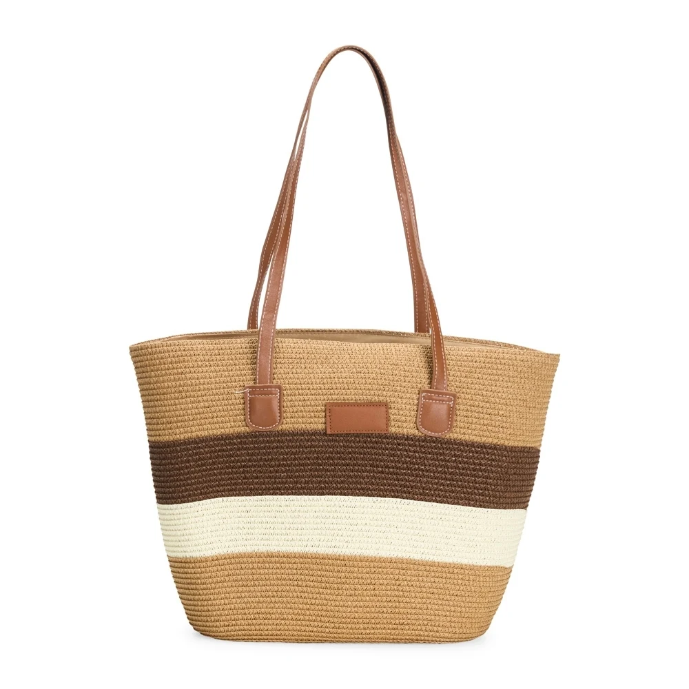 Bolsa de Fibra Ecológica, cor MARROM