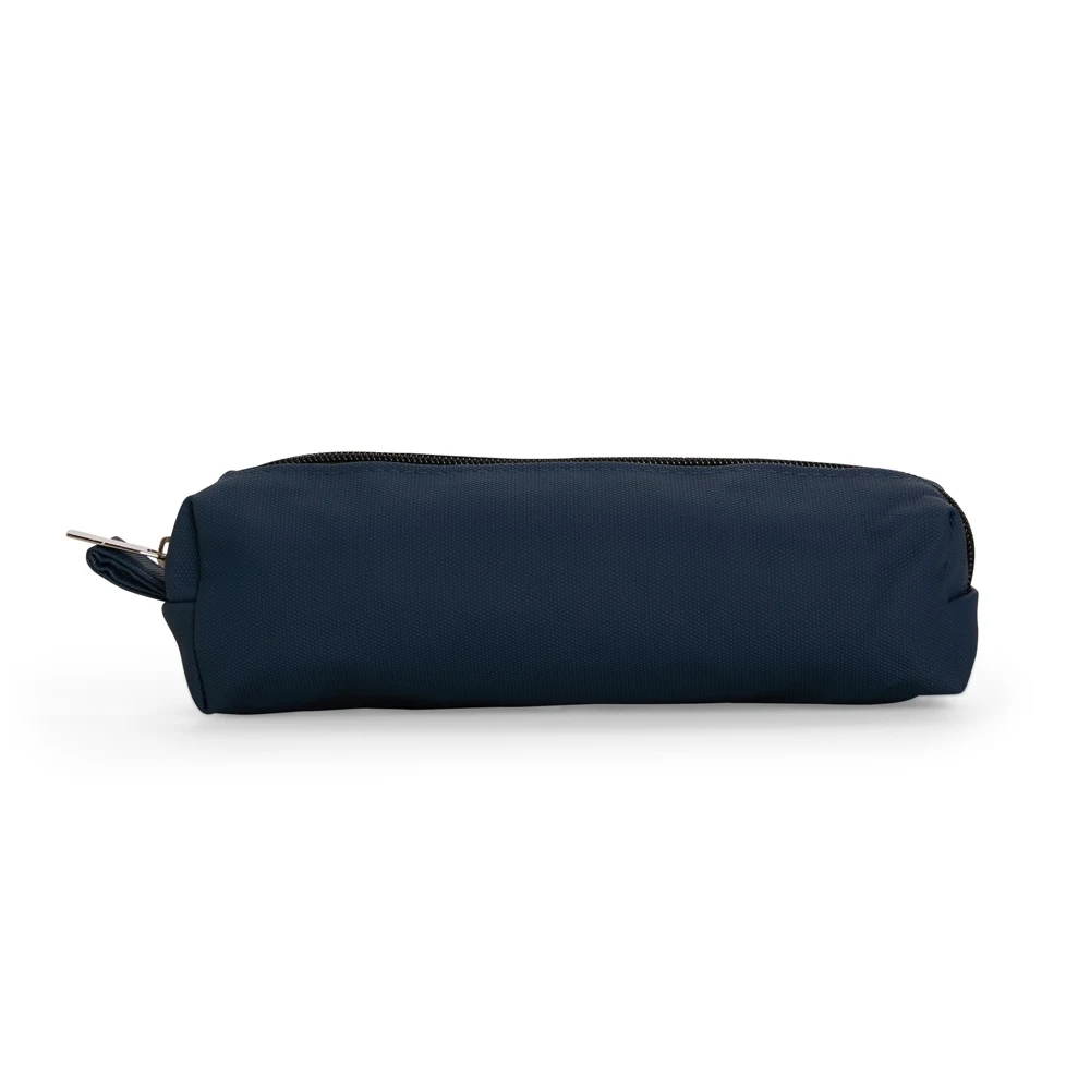 Estojo Couro Sintético, cor AZUL COM PRETO