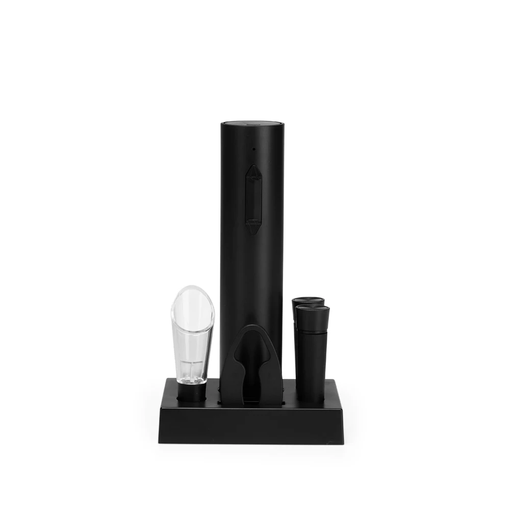 Kit Vinho 6 peças, cor PRETO