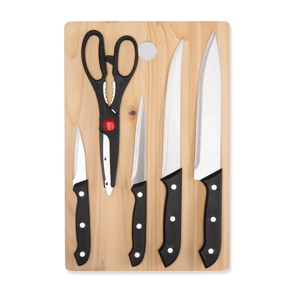 Kit Churrasco 6 Peças, cor A definir no atendimento
