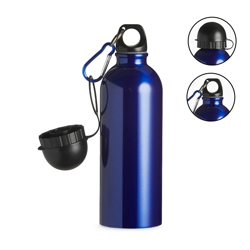 Squeeze Inox 500ml, cor AZUL