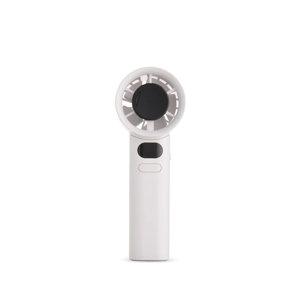 Mini Ventilador Recarregável, cor BRANCO