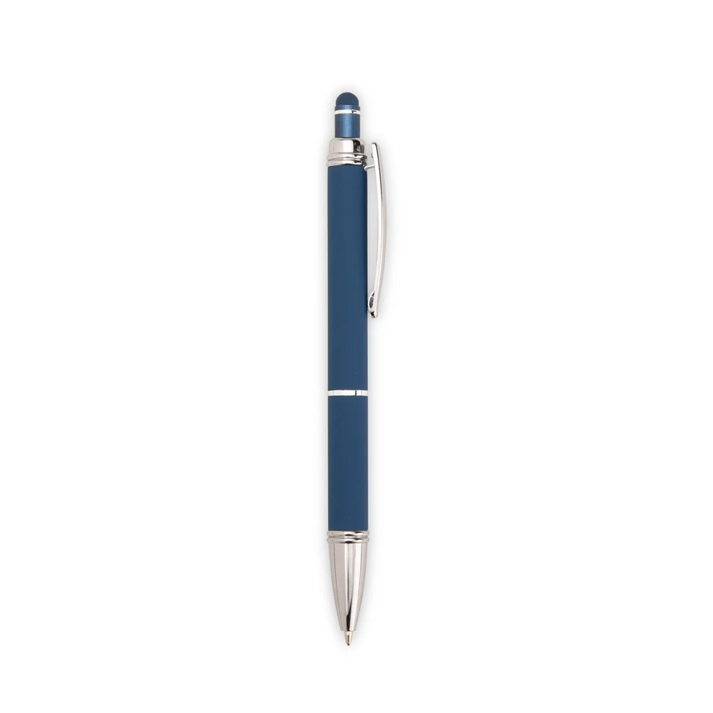 Caneta Metal Touch, cor AZUL