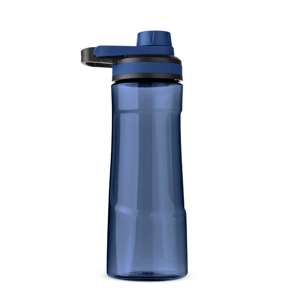 Garrafa Plástica 750ml, cor AZUL