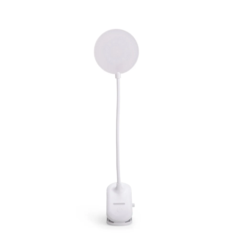 Luminária de Mesa Recarregável, cor BRANCO
