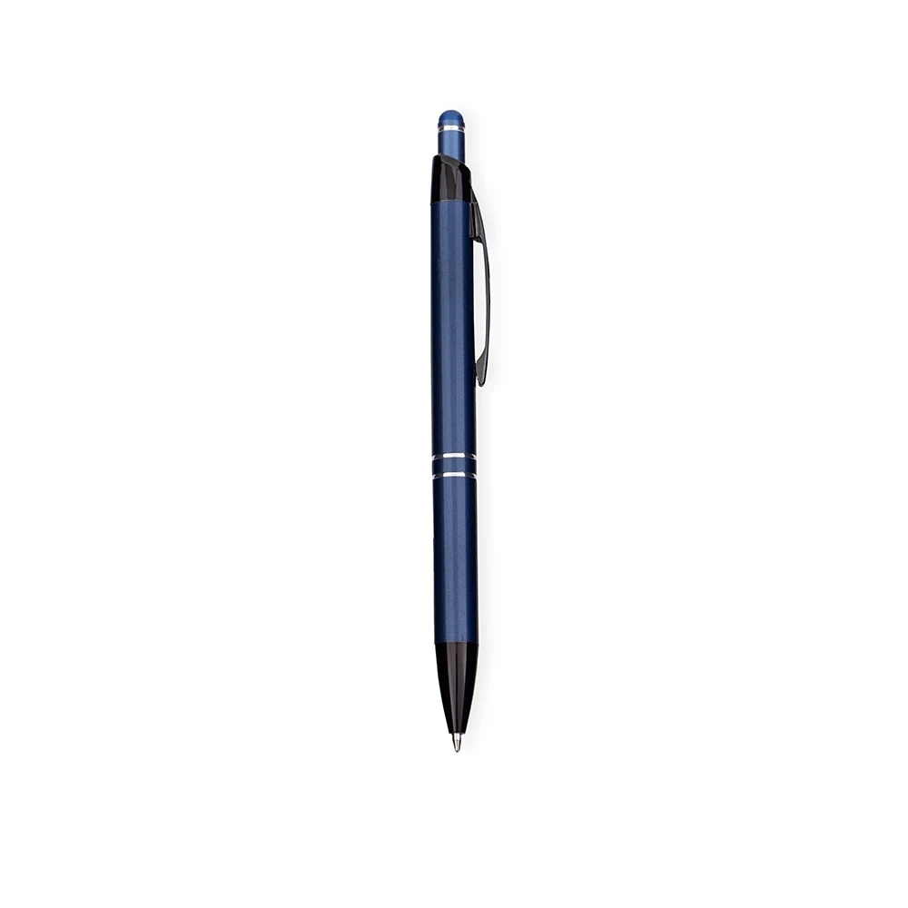 Caneta Metal Touch, cor AZUL