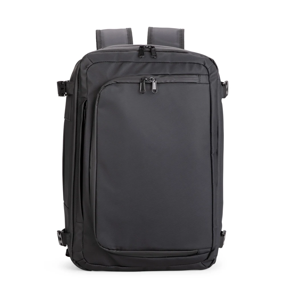 Mochila Couro Sintético 28 Litros, cor PRETO
