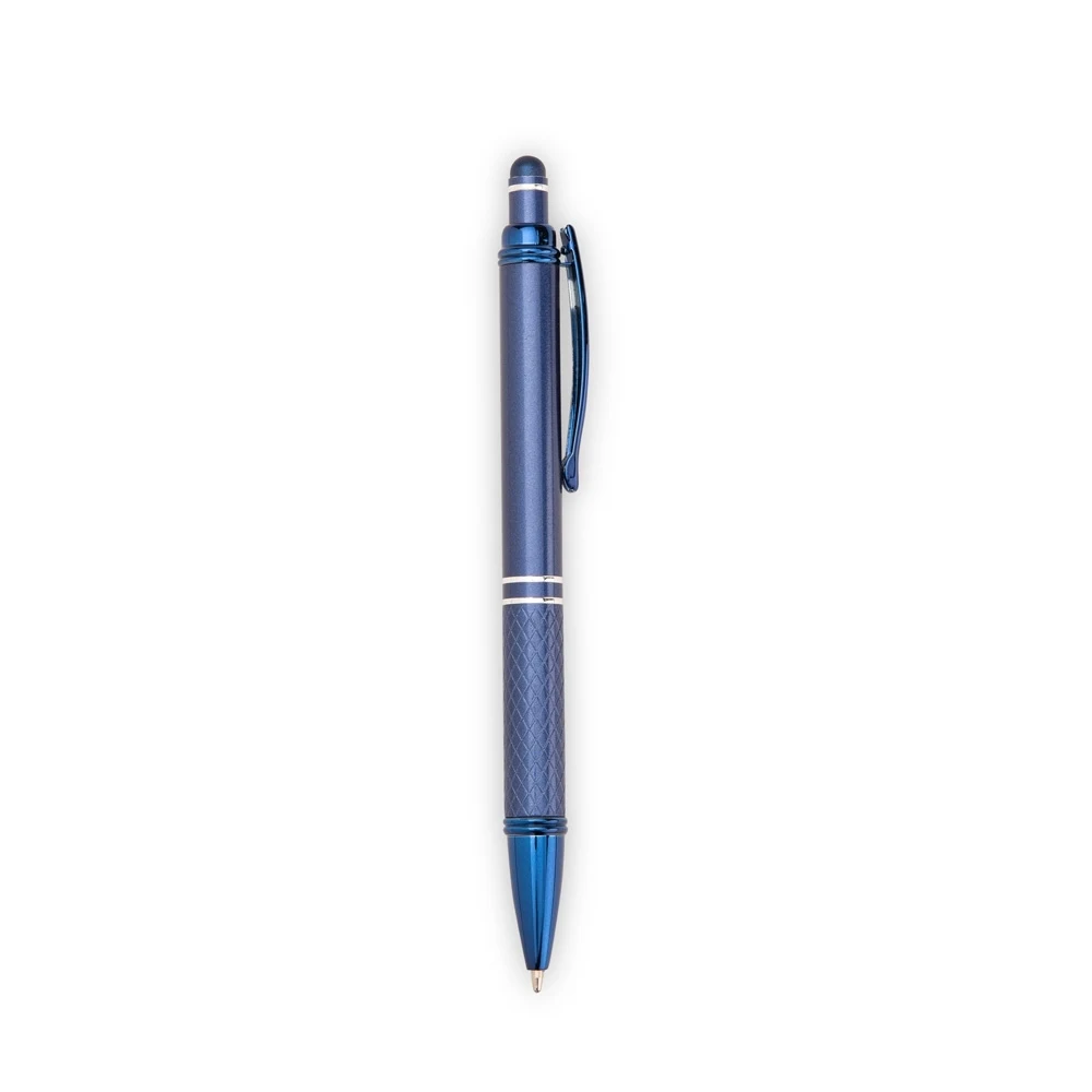 Caneta Metal Touch, cor AZUL