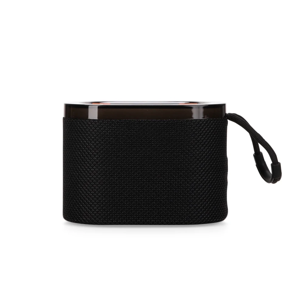 Caixa de Som Multimídia TWS com Luzes RGB, cor PRETO
