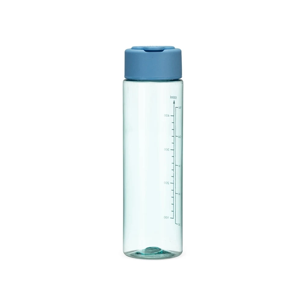 Garrafa Plástica 500ml, cor AZUL