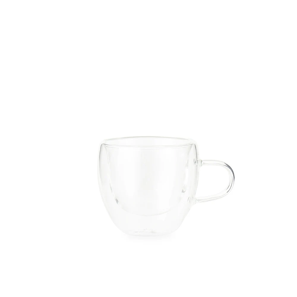 Xícara de Vidro 70ml, cor TRANSPARENTE