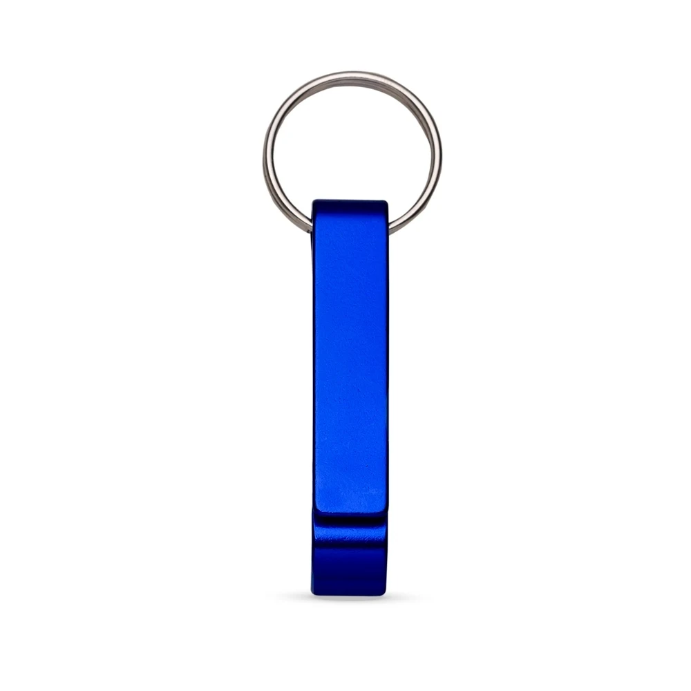 Chaveiro Metal Abridor, cor AZUL