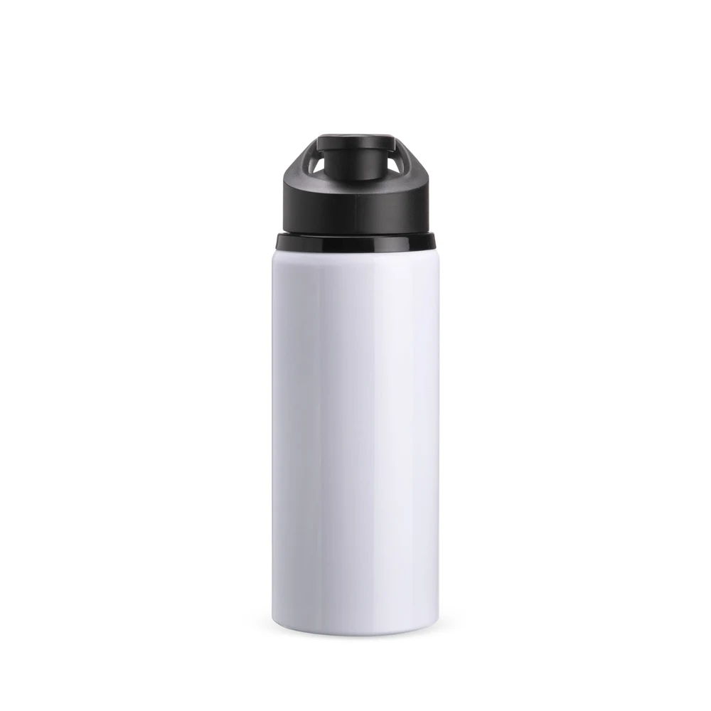 Squeeze Alumínio 650ml, cor BRANCO